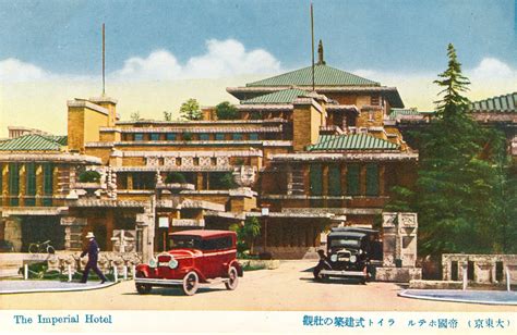 Imperial Hotel 1923 1968 Old Tokyo