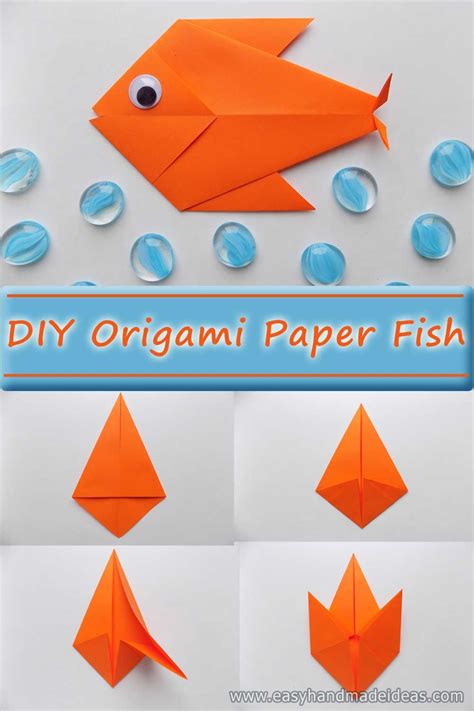 Easy Origami Fish Step By Step