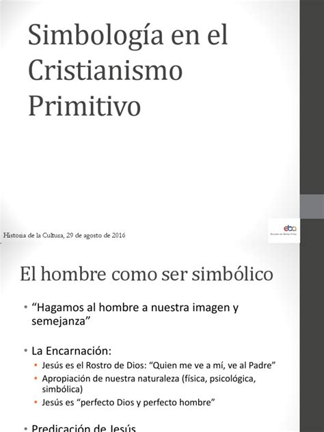 Simbología Y Arte En El Cristianismo Primitivo Pdf Constantino El
