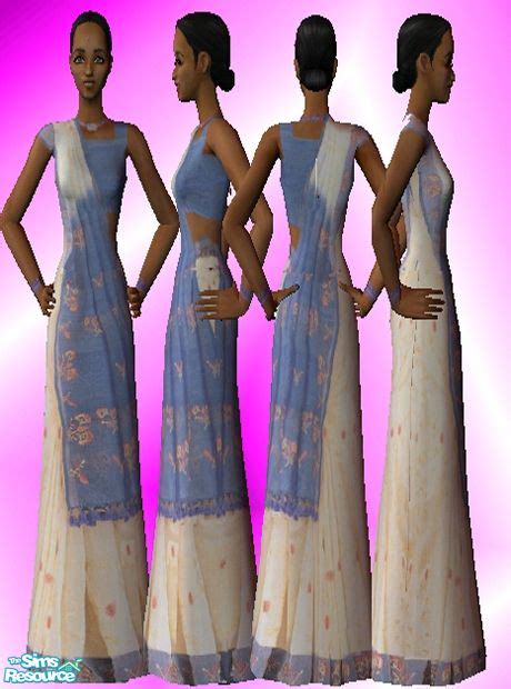 Sims 4 Indian Saree
