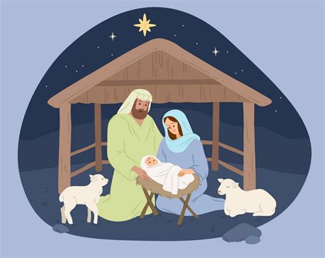 Detail Gambar Tuhan Yesus Lahir Di Kandang Domba Koleksi Nomer 8