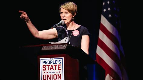 Sex And The City Actrice Cynthia Nixon Wil Gouverneur Van New York