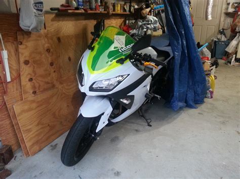 2013 kawasaki ex300 ninja 300 abs. 2013 Ninja 300 White LOW Miles ~ Houston TX - Kawasaki ...