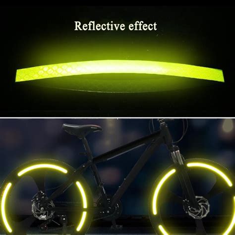 Fényvisszaverő Matricák Kerékpározás Fluoreszkáló Szalag Mtb Kerékpár