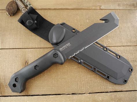 Becker Knife And Tool Ka Bar Bk3 Tac Tool Fixed Blade Knife W Grivory