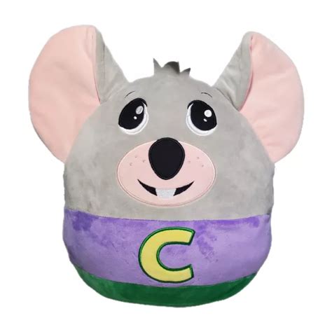 Squishmallow Chuck E Cheese Mouse Mascot 12 2019 Pillow Stuffed Plush