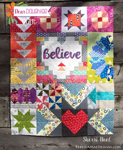 Block Of The Month Quilt Pattern Dear Daughter