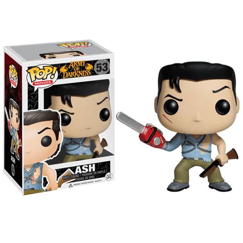 Funko Pop Ash 53 Army Of Darkness Horror Movie Vinyl Action Figure Toys