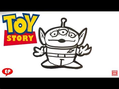 As a part of the draw with pixar series, animator ben su teaches us how to dra. How to Draw Toy Story - Alien - Easy Pictures to Draw ...