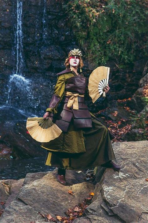 Theoretically, korra's avatar state should be stronger, but since her connection was severed in season 2, i'll give it. Kyoshi Warrior from Avatar the Last Airbender Cosplay http ...