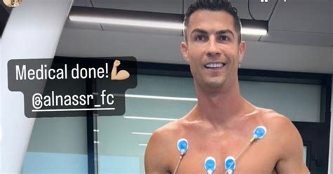 Cristiano Ronaldo Shows Off Abs As He Completes Al Nassr Medical Ahead