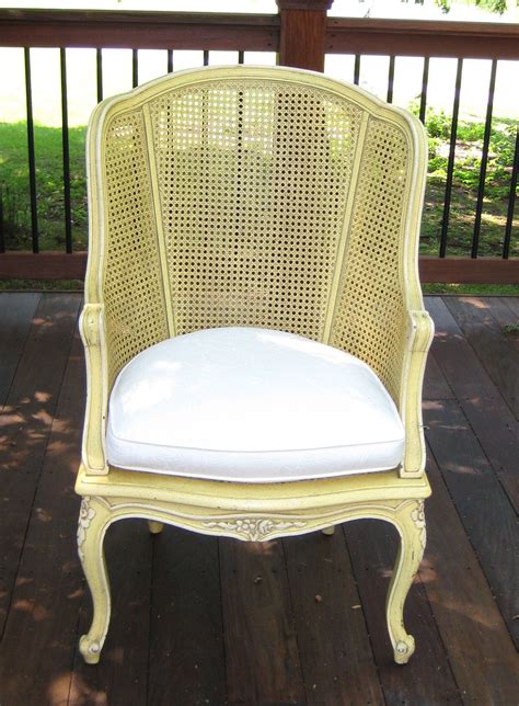 250 Next Diy French Vintage Caned Wingback Chair With Removable