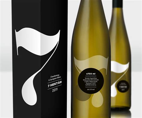 7 Hektar Wine Dieline Design Branding And Packaging Inspiration