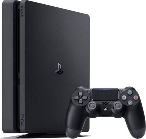 Sony Refurbished Playstation 4 Slim 500gb Console Jet Black Ps4 Slim