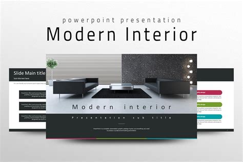 Modern Interior Ppt Template By Goodpel Design Bundles