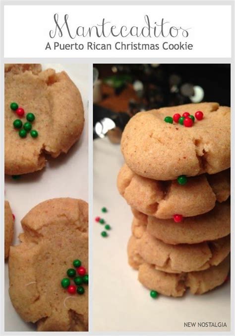The holidays are all about celebrating. How To Make Mantecaditos - A Puerto Rican Christmas Cookie ...