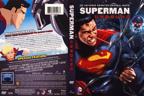 Superman Unbound Movie Dvd Scanned Covers Superman Unbound