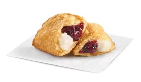 Hardees Welcomes New Blueberry And Lemon Cream Cheese Fried Pie