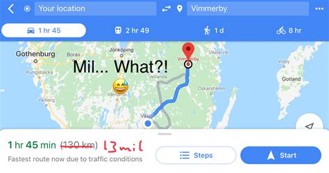 Swedish Mile In Kilometers The Confusing Swedish Miles Mil Grrr