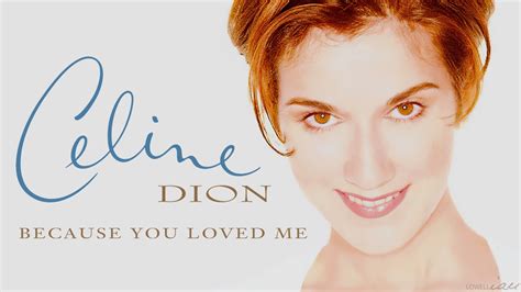 Celine Dion Because You Loved Me Movie Version Lyric Video