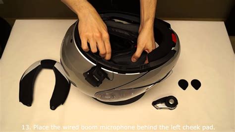Sena 20s How To Video Schuberth Helmet Installation Part 2 Youtube
