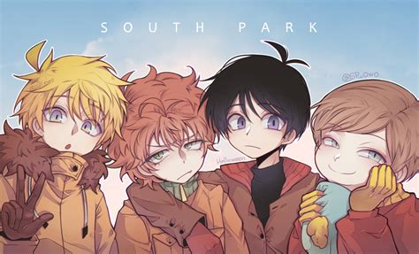 South Park ♥ Cartoon Anime Art South Park Anime South Park Fanart