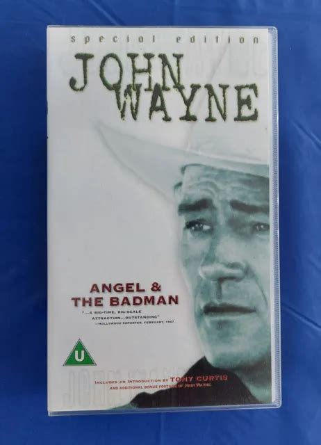 ANGEL THE Badman Special Edition John Wayne VHS Video Near