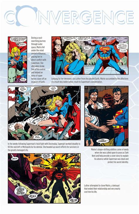 Supergirl Comic Box Commentary Matrix Supergirl Convergence Intro Pages
