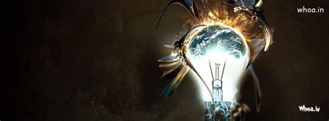 Lighting Bulb Creative Art Hd Facebook Cover Image
