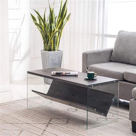 Ivinta Soho Coffee Table With Storage Rectangular Living Room Table