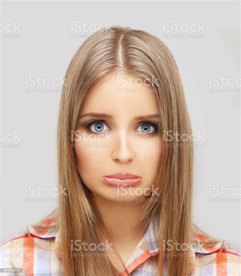 Portrait Of Disappointed Girl Stock Photo Download Image Now Istock