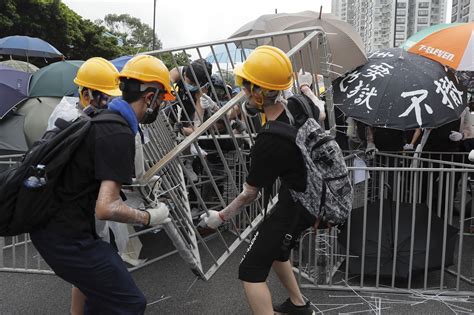 The Latest Hong Kong Police Fight With Protesters The Washington Post