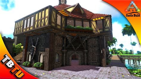 Ark Castle Build Blacksmith Shop Ark Survival Evolved Building