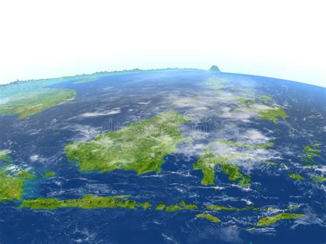 Malaysia On Planet Earth Stock Illustration Illustration Of Globe