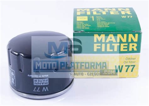 Filtr Oleju Mann Filter W 77 W77 Dacia Fiat Renault