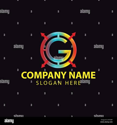 Colorful Letter G Logo Icon Template Stock Vector Image And Art Alamy