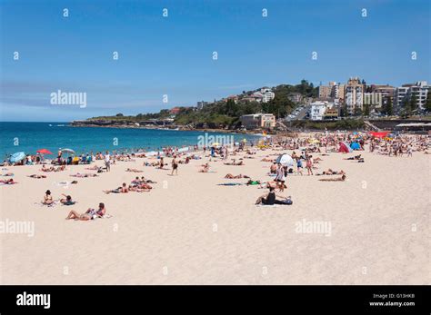 Coogee Beach Coogee Sydney New South Wales Australia Stock Photo