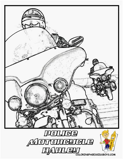 Home/printable motorcycle coloring pages/harley davidson motorbikes to color. Harley Davidson Coloring Pages for Kids. Can you handle ...