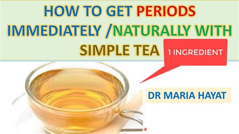 How To Get Periods Immediately Naturally By Simple Tea Made By 1