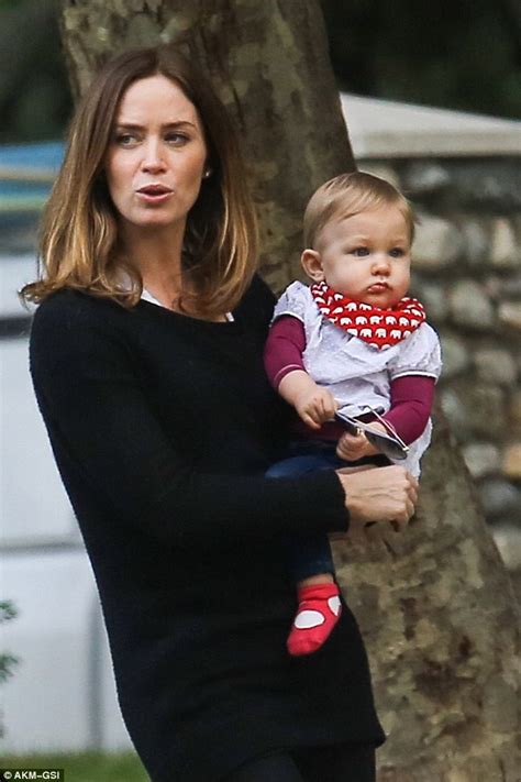 Emily Blunt Gets Into The Swing Of Things As She Bonds With Her