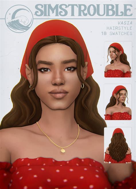 Vasia By Simstrouble Simstrouble On Patreon In 2021 Sims Sims Hair