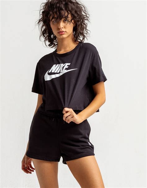 Nike Sportswear Essential Womens Sweat Shorts Black Cj2158 010