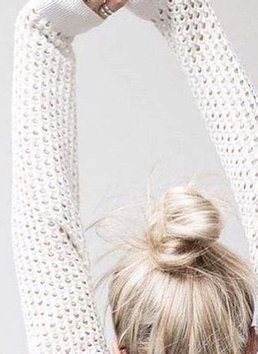 A New Dose Of Messy Bun Hair Inspiration Sand Sun And Messy Buns