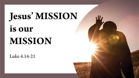 Jesus Mission Is Our Mission Cornerstone Church Of Christ