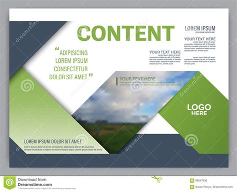 You won't have to spend time and effort coming up with a design yourself. Greenery Presentation Layout Design Template. Annual ...