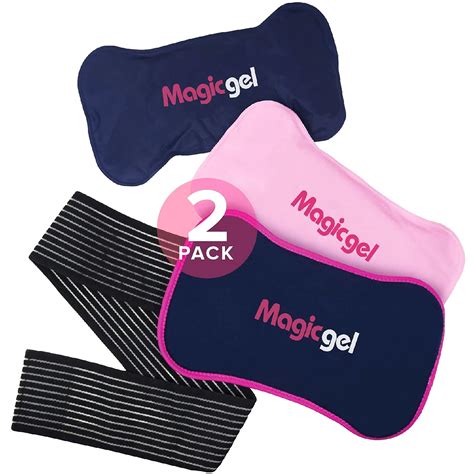 Buy Magic Gel Ice Packs for Sports Injuries with Adjustable Wrap-Around