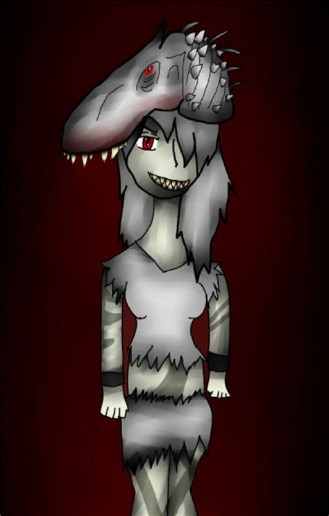 Humanized Indominus Rex Request Done By Dollandleedothings On Deviantart