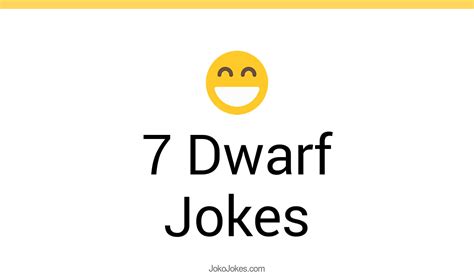 23 7 Dwarf Jokes And Funny Puns Jokojokes