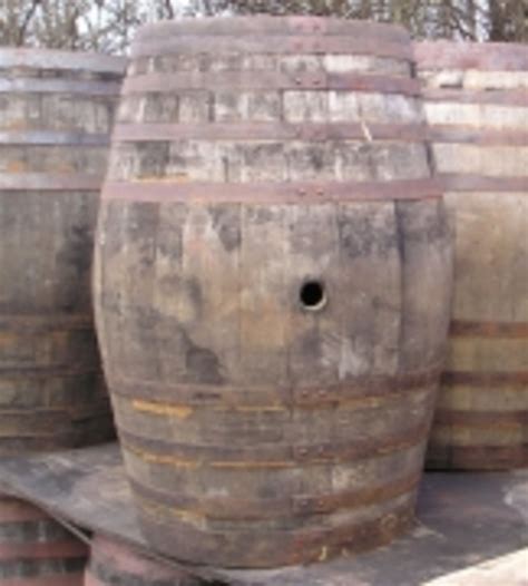 Barrel And Garden 100 Gallon Oak Barrel