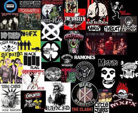 The names are as many as the music is diverse. Top 5 Punk Rock Tees | DressCodeClothing.com's Official Blog.